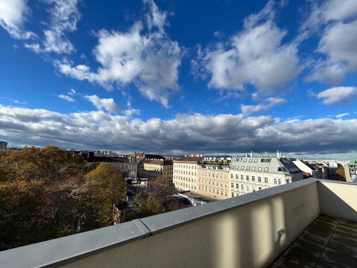 Penthouse Near Central Station With Free Parking Відень Екстер'єр фото